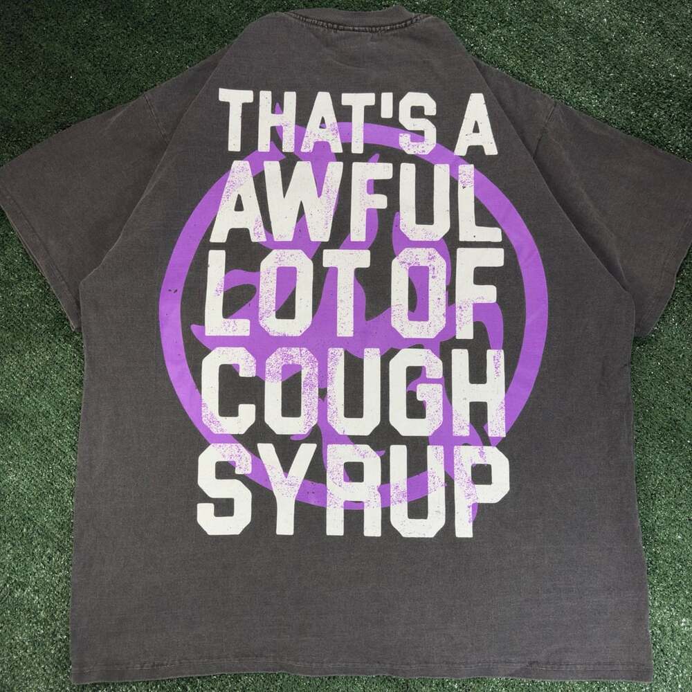 Lost Hills X That's An Awful Lot Of Cough Syrup Tee Size XL